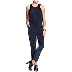 Banana Republic Navy Blue Jumpsuit Jumper